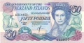 Falkland Islands 50 Pounds,  1. 7.1990